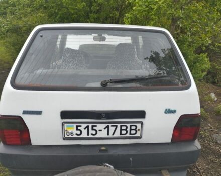 Белый Фиат Уно, объемом двигателя 1 л и пробегом 2 тыс. км за 338 $, фото 4 на Automoto.ua