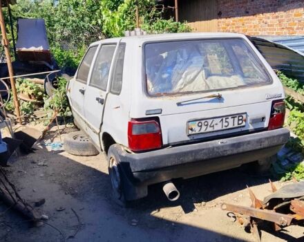 Белый Фиат Уно, объемом двигателя 1.3 л и пробегом 180 тыс. км за 349 $, фото 1 на Automoto.ua