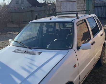 Белый Фиат Уно, объемом двигателя 1.3 л и пробегом 214 тыс. км за 500 $, фото 1 на Automoto.ua