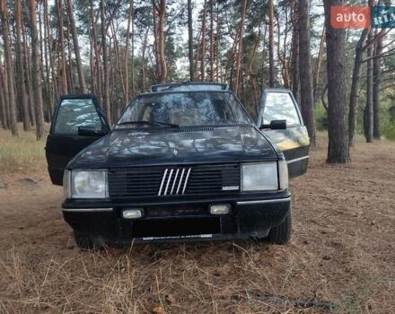 Черный Фиат Уно, объемом двигателя 1 л и пробегом 368 тыс. км за 1250 $, фото 1 на Automoto.ua