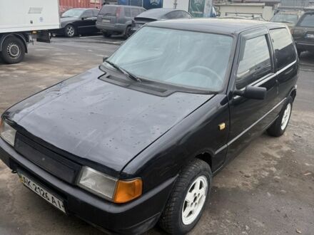 Черный Фиат Уно, объемом двигателя 1 л и пробегом 222 тыс. км за 400 $, фото 1 на Automoto.ua