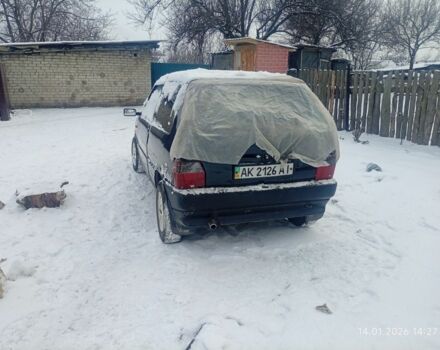Черный Фиат Уно, объемом двигателя 1 л и пробегом 100 тыс. км за 232 $, фото 1 на Automoto.ua