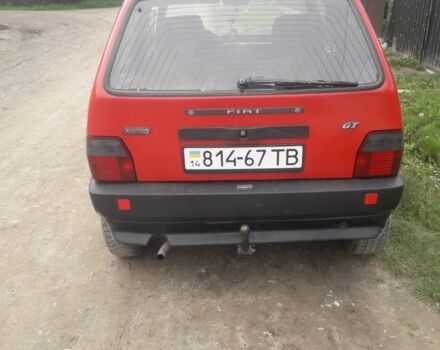 Красный Фиат Уно, объемом двигателя 9 л и пробегом 250 тыс. км за 709 $, фото 4 на Automoto.ua