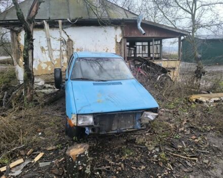 Синий Фиат Уно, объемом двигателя 9 л и пробегом 100 тыс. км за 238 $, фото 1 на Automoto.ua