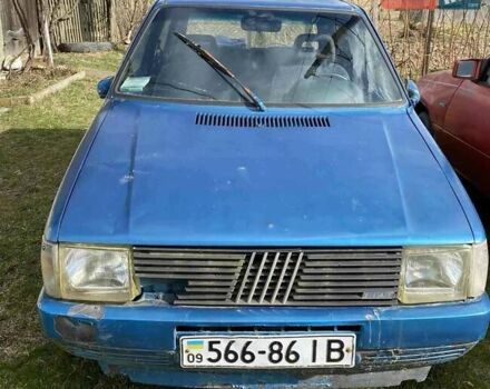 Синий Фиат Уно, объемом двигателя 1 л и пробегом 53 тыс. км за 600 $, фото 1 на Automoto.ua