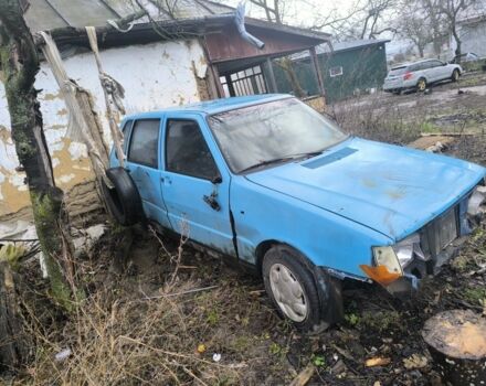 Синий Фиат Уно, объемом двигателя 9 л и пробегом 100 тыс. км за 238 $, фото 1 на Automoto.ua