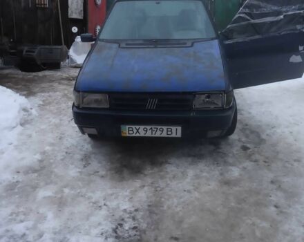 Синий Фиат Уно, объемом двигателя 1 л и пробегом 364 тыс. км за 400 $, фото 1 на Automoto.ua