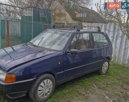Синий Фиат Уно, объемом двигателя 1 л и пробегом 290 тыс. км за 900 $, фото 1 на Automoto.ua