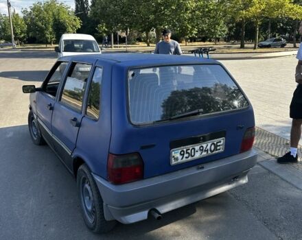 Синий Фиат Уно, объемом двигателя 1 л и пробегом 300 тыс. км за 750 $, фото 1 на Automoto.ua