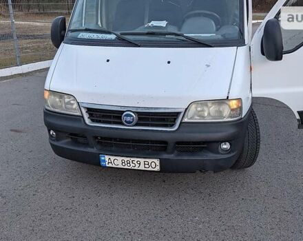 Белый Фиат Ducato груз.-пасс., объемом двигателя 2.8 л и пробегом 460 тыс. км за 6700 $, фото 5 на Automoto.ua