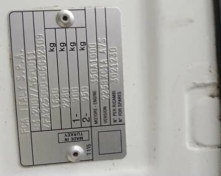 Белый Фиат Fiorino, объемом двигателя 1.37 л и пробегом 179 тыс. км за 5500 $, фото 4 на Automoto.ua