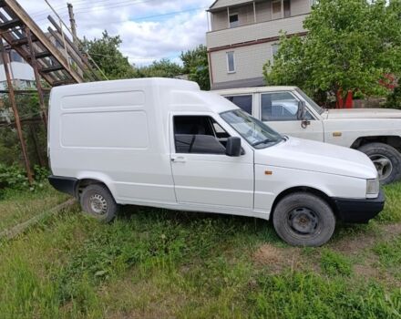 Белый Фиат Fiorino, объемом двигателя 1 л и пробегом 120 тыс. км за 1300 $, фото 1 на Automoto.ua