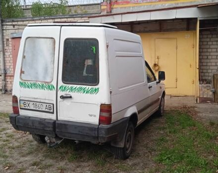 Белый Фиат Fiorino, объемом двигателя 1.7 л и пробегом 750 тыс. км за 950 $, фото 1 на Automoto.ua