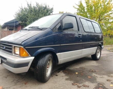 Форд Аэростар 1991 в Чернигове на Automoto.ua Синий Форд Аэростар, объемом двигателя 3 л и пробегом 80 тыс. км за 4000 $, фото 2 на Automoto.ua
