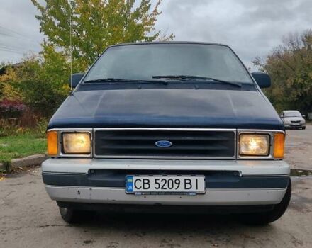 Форд Аэростар 1991 в Чернигове на Automoto.ua Синий Форд Аэростар, объемом двигателя 2.98 л и пробегом 85 тыс. км за 4000 $, фото 1 на Automoto.ua