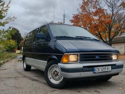 Синий Форд Аэростар, объемом двигателя 2.98 л и пробегом 85 тыс. км за 4000 $, фото 1 на Automoto.ua