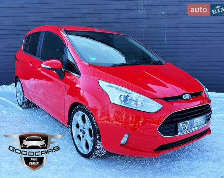 Красный Форд Б-Макс, объемом двигателя 1 л и пробегом 209 тыс. км за 7400 $, фото 1 на Automoto.ua