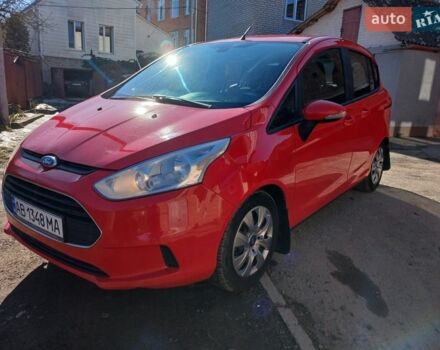 Красный Форд Б-Макс, объемом двигателя 1.6 л и пробегом 254 тыс. км за 6550 $, фото 1 на Automoto.ua