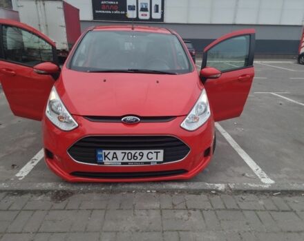 Красный Форд Б-Макс, объемом двигателя 1 л и пробегом 209 тыс. км за 6000 $, фото 1 на Automoto.ua