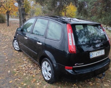 Форд Сі-Макс 2007 у Горішні Плавні (Комсомольськ) на Automoto.ua Чорний Форд Сі-Макс, об'ємом двигуна 1.6 л та пробігом 237 тис. км за 5100 $, фото 8 на Automoto.ua
