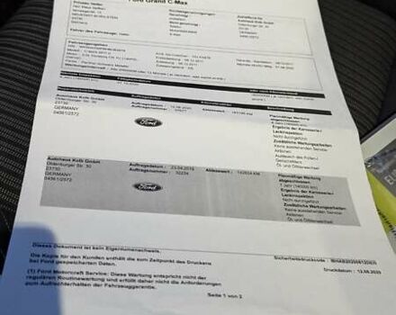 Черный Форд Си-Макс, объемом двигателя 2 л и пробегом 242 тыс. км за 8800 $, фото 26 на Automoto.ua