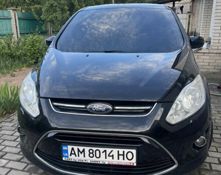 Черный Форд Си-Макс, объемом двигателя 2 л и пробегом 174 тыс. км за 9000 $, фото 3 на Automoto.ua
