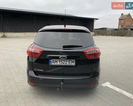 Черный Форд Си-Макс, объемом двигателя 1.6 л и пробегом 204 тыс. км за 8500 $, фото 7 на Automoto.ua