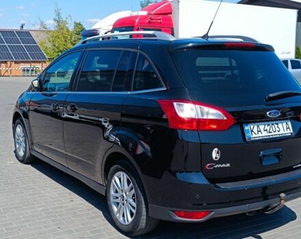 Черный Форд Си-Макс, объемом двигателя 2 л и пробегом 242 тыс. км за 8499 $, фото 4 на Automoto.ua