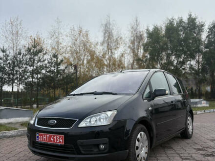 Черный Форд Си-Макс, объемом двигателя 1.6 л и пробегом 225 тыс. км за 5500 $, фото 1 на Automoto.ua