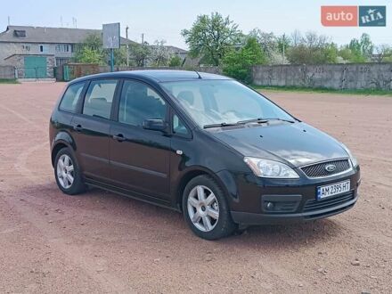 Форд Сі-Макс 2006 у Хорошеві (Володарськ-Волинському) на Automoto.ua Чорний Форд Сі-Макс, об'ємом двигуна 1.6 л та пробігом 201 тис. км за 4900 $, фото 1 на Automoto.ua
