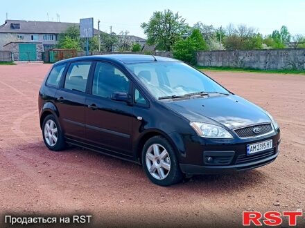 Форд Сі-Макс 2006 у Хорошеві (Володарськ-Волинському) на Automoto.ua Чорний Форд Сі-Макс, об'ємом двигуна 1.6 л та пробігом 201 тис. км за 4900 $, фото 1 на Automoto.ua