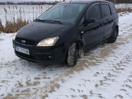 Черный Форд Си-Макс, объемом двигателя 1.8 л и пробегом 212 тыс. км за 4900 $, фото 1 на Automoto.ua