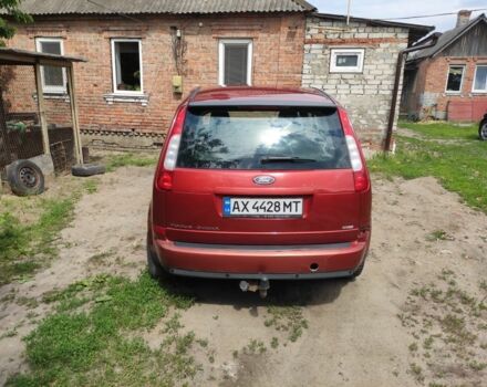 Красный Форд Си-Макс, объемом двигателя 2 л и пробегом 302 тыс. км за 4600 $, фото 3 на Automoto.ua