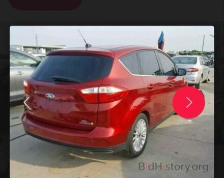 Красный Форд Си-Макс, объемом двигателя 2 л и пробегом 220 тыс. км за 8900 $, фото 1 на Automoto.ua