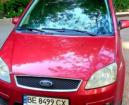 Красный Форд Си-Макс, объемом двигателя 1.8 л и пробегом 354 тыс. км за 5000 $, фото 1 на Automoto.ua