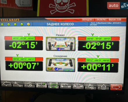 Красный Форд Си-Макс, объемом двигателя 1.5 л и пробегом 109 тыс. км за 11950 $, фото 235 на Automoto.ua