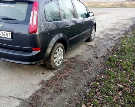 Серый Форд Си-Макс, объемом двигателя 1.6 л и пробегом 320 тыс. км за 5500 $, фото 2 на Automoto.ua