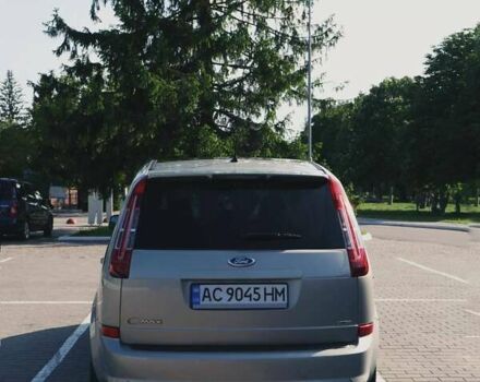 Серый Форд Си-Макс, объемом двигателя 1.56 л и пробегом 200 тыс. км за 6600 $, фото 4 на Automoto.ua