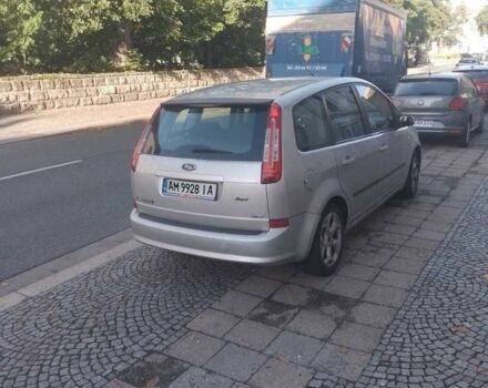 Серый Форд Си-Макс, объемом двигателя 1.6 л и пробегом 291 тыс. км за 5200 $, фото 2 на Automoto.ua