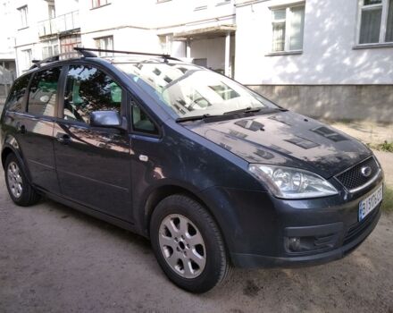 Серый Форд Си-Макс, объемом двигателя 1.6 л и пробегом 205 тыс. км за 5500 $, фото 1 на Automoto.ua