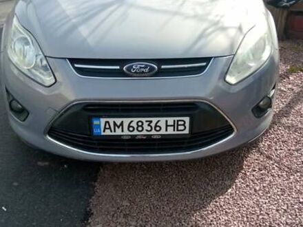 Серый Форд Си-Макс, объемом двигателя 1.6 л и пробегом 240 тыс. км за 8200 $, фото 1 на Automoto.ua