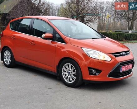 Оранжевый Форд Си-Макс, объемом двигателя 1.6 л и пробегом 232 тыс. км за 7850 $, фото 2 на Automoto.ua