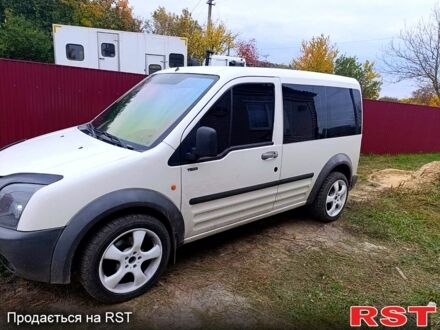 Белый Форд Коннект, объемом двигателя 1.8 л и пробегом 200 тыс. км за 4000 $, фото 1 на Automoto.ua