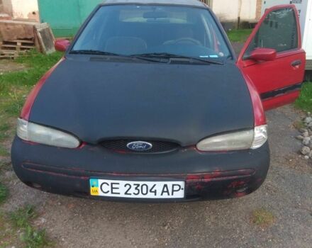 Красный Форд Контур, объемом двигателя 2 л и пробегом 130 тыс. км за 1166 $, фото 1 на Automoto.ua