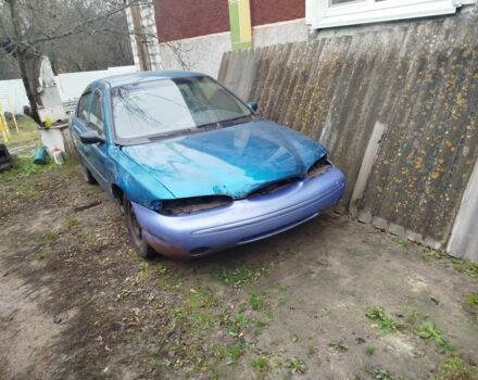 Синий Форд Контур, объемом двигателя 2 л и пробегом 296 тыс. км за 700 $, фото 1 на Automoto.ua