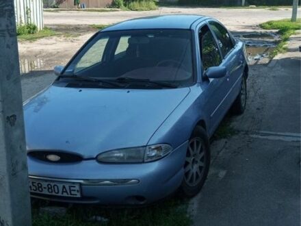 Синий Форд Контур, объемом двигателя 2 л и пробегом 90 тыс. км за 600 $, фото 1 на Automoto.ua
