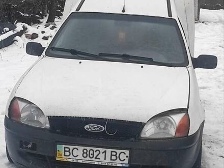 Белый Форд Курьер, объемом двигателя 1.8 л и пробегом 155 тыс. км за 1100 $, фото 1 на Automoto.ua
