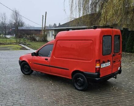 Красный Форд Курьер, объемом двигателя 1.3 л и пробегом 280 тыс. км за 1100 $, фото 2 на Automoto.ua