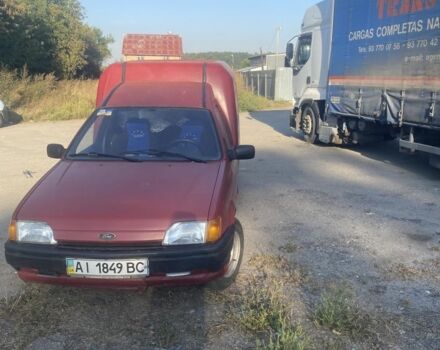 Червоний Форд Кур'єр, об'ємом двигуна 1.6 л та пробігом 57 тис. км за 1100 $, фото 1 на Automoto.ua