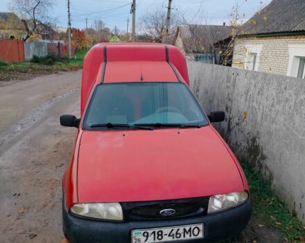 Красный Форд Курьер, объемом двигателя 1.8 л и пробегом 200 тыс. км за 850 $, фото 1 на Automoto.ua
